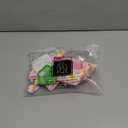 EXPAWLORER Small Dog Harness and Leash Set - Cute Puppy Harness Leash Dog Collar with AirTag Holder Silicone Case, Soft Padded Step in Pet Vest Reflective for Outdoor Walking, Floral M