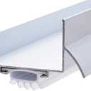 Frost King U37WH Drip Cap Door Bottom, 1-3/4" x 36", White