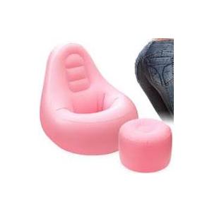 Blue BBL Inflatable Chair with Ottoman for After Butt Surgery Recovery,Sitting,Sleeping,Pregnancy and Relaxation and BBL Pillow Results Lifting Cushions for BBL Lipo 360(Air Pump Not Included)