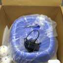 Automatic Ball Thrower for Dogs, Ball Launcher for Dogs - 2.5" Dog Balls * 6Pack (Blue)