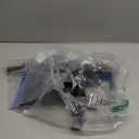 34" Extendable Ice Scrapers for Car Windshield 2in1 Snow Brush for Car Snow Scraper for Car Snow Scraper and Drush with Ergonomic Foam Grip for Cars, Trucks, SUVs with 360° Pivoting Brush Head Blue