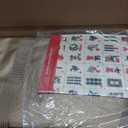 American Mahjong Set, "Ivory Pinstripe" - 166 Melamine Tiles with Soft Case, Medium
