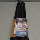 Weighted Ropeless Battle Ropes, Heavy Duty Portable Cordless Battle Ropes for Home Gym with Poster, Workout Exercise Rope for Strength Building, HIIT and Low-Impact Aerobic Training for Men & Women (1.61lb-Black)