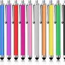 10 Pack Stylus Pen,High Precision and Sensitivity Stylus for Everyday Writing,Stylus Pen for Touchscreen Drawing,Universal Stylus Compatible with Touch Screens,10 Colors