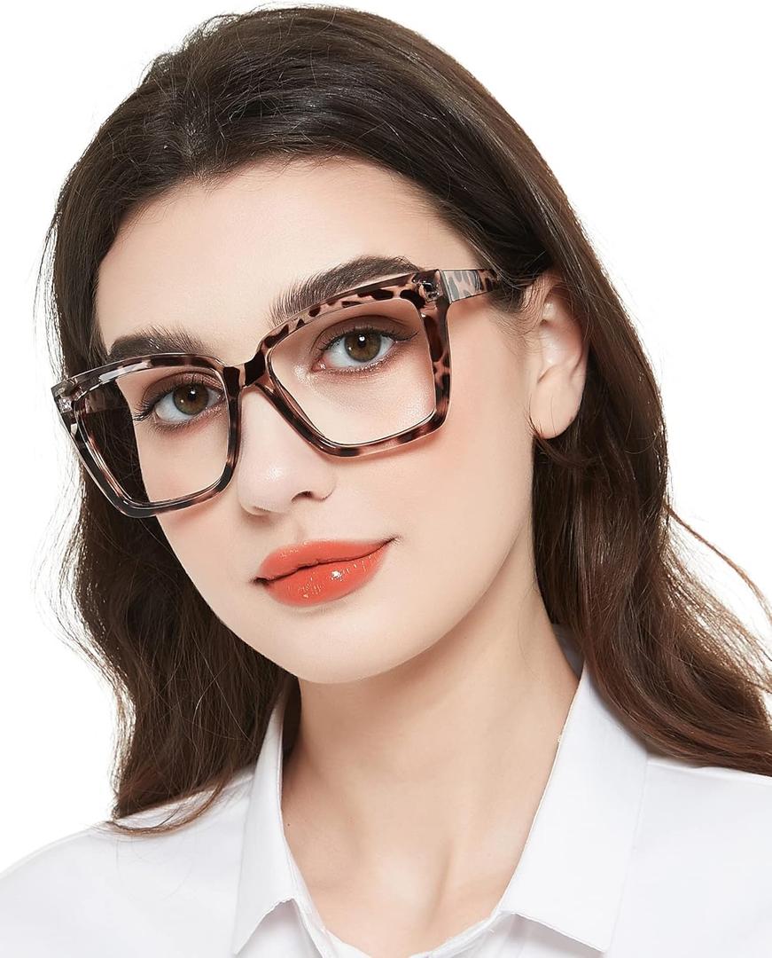MARE AZZURO Oversized Reading Glasses Women Fashion Large Readers 1.0 1.25 1.5 1.75 2.0 2.25 2.5 2.75 3.0 3.5
