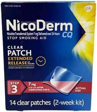 21mg Quit Smoking Patches, Nicotine Patches to Quit Smoking Patches, Stop Smoking Aids Patches, 30 Count Quit Smoking Stickers That Work with 2 Weeks, Easy and Effective Help to Quit Anti-Stickers, 7 Boxes