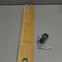 Nibble and Rest Woodsi Footsi Highchair Footrest for IKEA Antilop, Bamboo Wooden Footrest, Height Adjustable, High Chair Accessories,Suitable Footstool with Rounded Corners