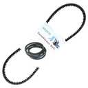 954-0430C Auger Belt 3/8" x 35" for MTD Craftsman Cub Cadet Troy-Bilt Ryobi Yard Man Snowblower 754-0430, 754-0430A, 754-0430B, 754-0430C, 754-0431, 954-0430, 954-0430A, 954-0430B, 954-0431