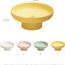 Fruit bowl Fruit Basket for Kitchen Countertop Kitchen Storage Baskets Stand Organization, Decor Centerpiece Counter or Dining Room Tables (yellow)
