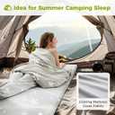 Jamdok Cooling Foam Camping Mattress for Hot Sleeper,Waterproof Sleeping Pad with Carry Bag,Roll Up Cot Mattress Topper for Summer Camping Bed,Hiking,Car,Portable(75 x 30 x 2 inches)