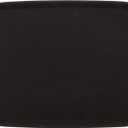 G.E.T. NS-1520-BK BPA-Free Non-Slip Plastic Rectangular Serving Tray, 15" x 20", Black