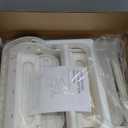 Foldable Toddler Step Stool for Bathroom Sink - 2-Step Kids Stool for Potty Training, Kitchen Counter & Bedroom, Sturdy Non-Slip Child Safety Stool Helper (Gray)