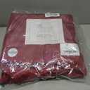 Pizuna Pure 100% Cotton Queen Duvet Cover Set, 600 Thread Count Long Staple Cotton Crisp Sateen Weave with Button Closure (Combed Rio Red Cotton Duvet Cover Queen)