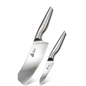 DDF iohEF Kitchen Knife Set, 2 Piece Professional Ultra Sharp Knives Set, Japanese High Carbon Stainless Steel Chef Knife Set for Home and Kitchen