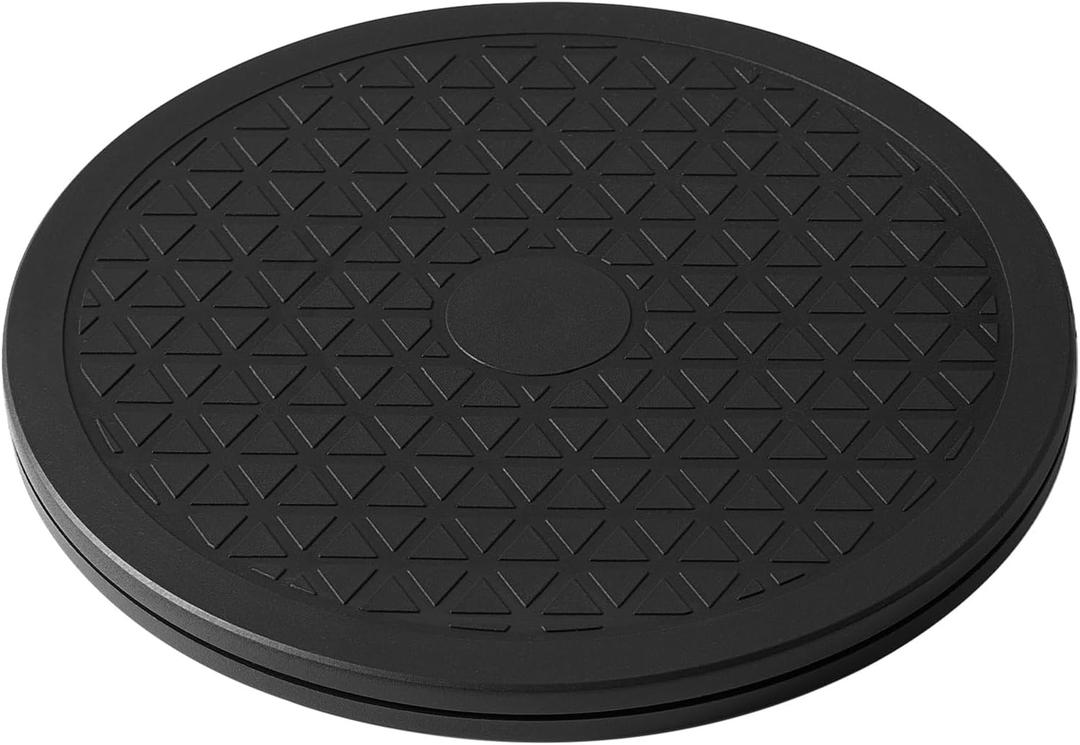 Multi-use Heavy Duty Rotating Swivel Stand - Lazy Susan with Steel Ball Bearings for Model Base/Rotating Plants/Crafts Stand Monitor/Big Screen TV/Monitors/Potted Plants (8 Inch)