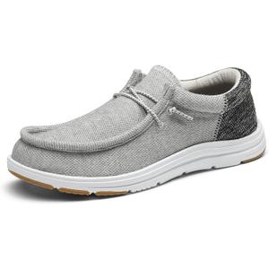 Bruno Marc Men's Arch Support Casual Slip-on Shoes Loafers for Men Non Slip Comfortable Boat Shoes, Size US 11