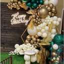 Double stuffed emerald Balloons Different sizes Customized 63 PACK 18+10+5 inch Dark Teal emerald green Balloon Garland kit For Wedding Birthday baby shower anniversary decorations