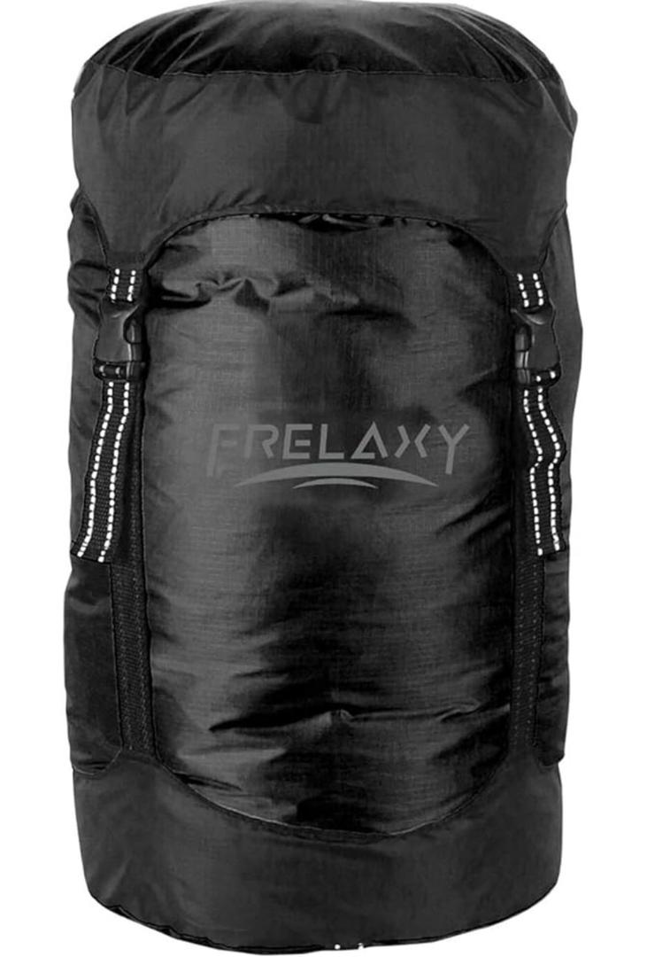 Frelaxy Compression Sack, 40% More Storage! 11L/18L/30L/45L/52L Compression Stuff Sack, Water-Resistant & Ultralight Sleeping Bag Stuff Sack - Space Saving Gear for Camping, Hiking Frelaxy Compression Sack, 40% More Storage! 11L/18L/30L/45L/52L Compression Stuff Sack, Water-Resistant & Ultralight Sleeping Bag Stuff Sack - Space Saving Gear for Camping, Hiking