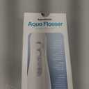 AquaSonic Water Flosser - Cordless Rechargeable Water Flossers for Teeth Cleaning - Waterproof Aqua Flosser, Portable Oral Irrigator for Dental Cleaning with 5 Jet Tips  Braces Home Travel. (White)