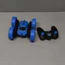 Remote Control Car, RC Cars Toys for Kids Ages 6-12, 4WD Stunt Car with LED Lights & 360 Flips, 2.4GHz, Upgraded USB-C Modular Batteries, 8-10 Year Old Boys Birthday Gift 1-Blue