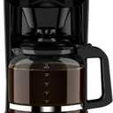 12 Cup Coffee Maker with LED Display, Drip Coffee Machine
