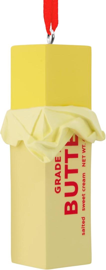 Hallmark Stick of Butter Christmas Ornament