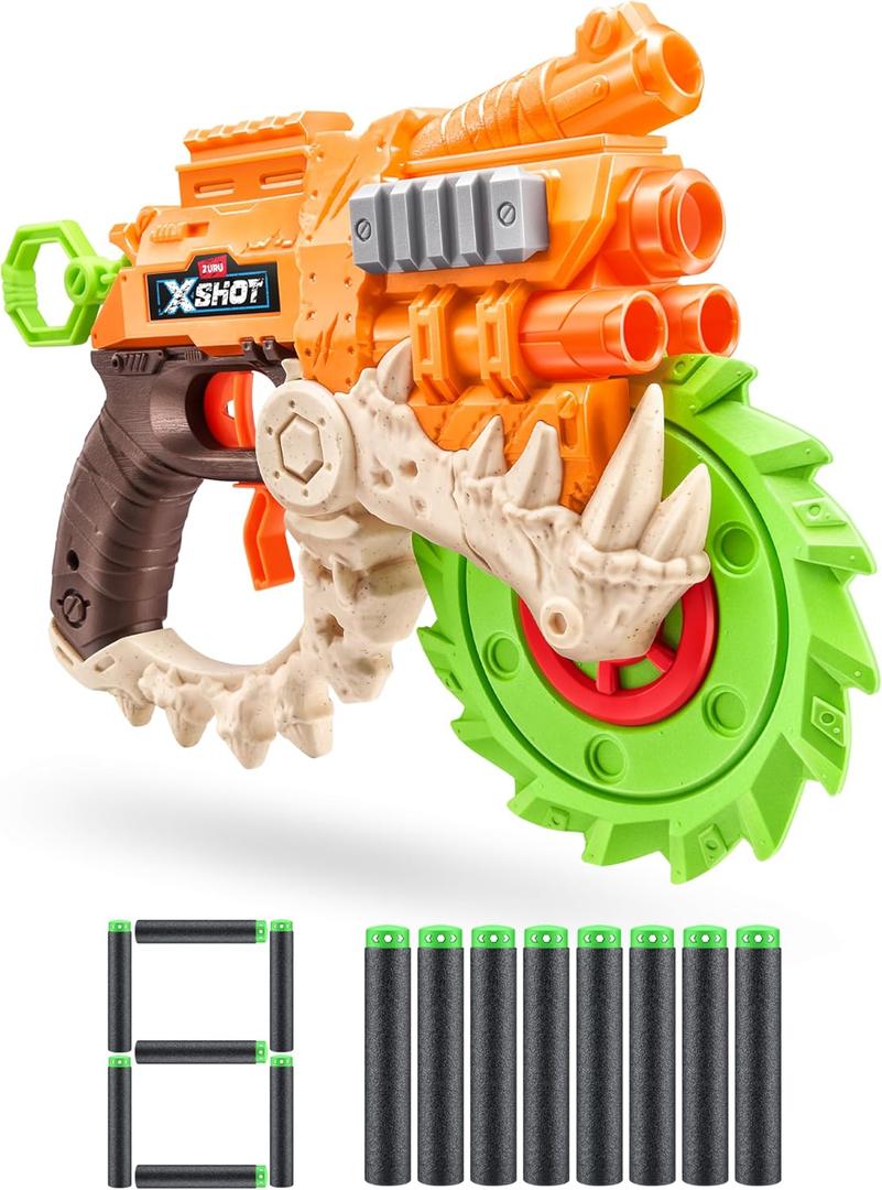 ZURU XSHOT Insanity Horror Fire Reaper-X with 8 Darts