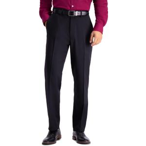 Haggar Men's Travel Performance Tailored Fit Suit Separate Pants & Jackets (46, Black)