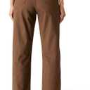 Levi Strauss Signature Gold Women's Heritage High-Rise Loose Straight Jeans Stretch Denim  (Brown), 14/W32