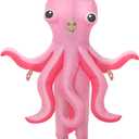 Poptrend Inflatable Costume for Adult Inflatable Octopus Costume Halloween Blow Up Costumes for Men Women Cosplay Party