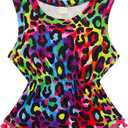 UNICOMIDEA 18-24 Months Baby Floral Romper Infant Playsuits Headband Jumpsuit Toddlers Outfits, 110