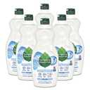 Seventh Generation Dish Liquid Soap Free & Clear liquid soap Pack of 6 Dishwashing Soap Dish Soap for sensitive skin 19 oz