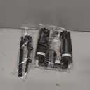 hygger Aquarium Double Sponge Filter: Upgraded Sponge Filter with Larger Filtration Area, Come with Extendable Clip, 2 Spare Biochemical Sponges, Bioceramic Balls, for Freshwater Saltwater Tank - S (S (For 10-40 Gallon))