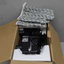 KEENSTAR Pizza Oven Indoor 12-Inch, Countertop Glazed Ceramic Stone Pizza maker with Adjustable Timer, 1200W Heat up to 800°F, Electric Pizza Cooker with Viewing Window Baked Pizzeria Style at Home