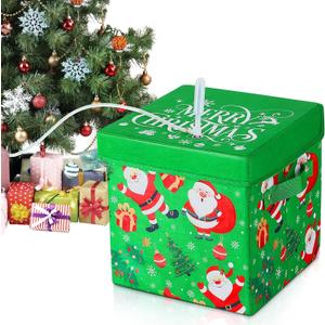 3.9 Gallon Automatic Christmas Tree Watering System Device with Check Valve Tubing, Santa's Tree Helper Gift Box for Christmas, Keep Your Christmas Tree Healthy and Green