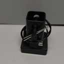 Luejnbogty 2 Inch Trailer Truck Hitch Towing Receiver Cover Smoked Lens 15 LED Brake Light, black, 286440