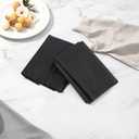 2 Pcs White Table Cloth, 54 x 107 Inch, Rectangle Tablecloth Resuable Polyester Table Cover for Dining Table Camping