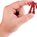 ArtCreativity 144 Mini Robot Figurines, Assorted Colors & Poses, Cupcake Toppers, Goodie Bag Fillers, Party Favors for Kids