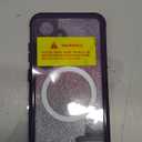 Hekodonk for Samsung Galaxy S25 Case Glitter,Compatible with MagSafe[Built-in Tempered Glass Screen Protector & Camera Lens Protection] Full Body Shockproof Protective Bling Phone Case,Amethyst