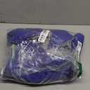 Lelepet Warm Dog Winter Coat Waterproof Dog Jacket with Adjustable Buckle & Leash Hole Reflective Pet Fleece Snowsuit Turtleneck Windproof Cold Weather Coats, Blue, XXXL (3XL)