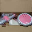 SEREED Baby Balance Bike for 1 Year Old Boys Girls 12-24 Month Toddler Balance Bike, 4 Wheels Toddler First Bike, First Birthday Gifts (Pink New)