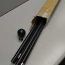 Heavy Duty Extra Long Curtain Rods for Windows 66-168 Inch, Black