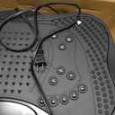 Vibration Plate Exercise Machine, 130 Levels Full Body Workout Vibrating Plate for Lymphatic Drainage Weight Loss, 450 Lbs Capacity Shake Platform with Resistance Bands Bluetooth for Women Men