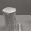 iDesign Una BPA-Free Plastic Toilet Bowl Brush and Holder Set - 3" x 3" x 16.3", White