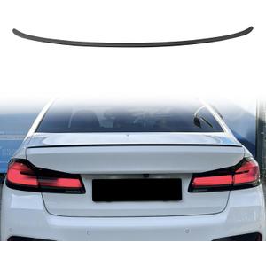 Gloss Black Rear Spoiler Wing Compatible with BMW 5 Series G30, M5 F90 2017-2023, Trunk Spoiler for 530i, 540i