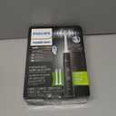 Philips Sonicare ProtectiveClean 5300 Rechargeable Electric Toothbrush, with Pressure Sensor, 3 Cleaning Modes, SmarTimer and QuadPacer, with 2 Bonus Brush Heads, Travel Case, Black, Model HX6423/34