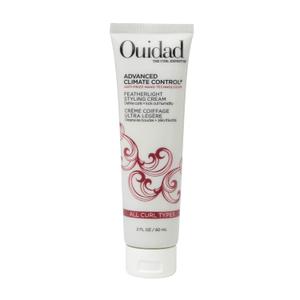 OUIDAD Advanced Climate Control Styling Cream, Featherlight Curl Cream for Curly Hair, Shiny, Hydrated & Frizz-Free Curls, Sulfates, Parabens & Cruelty-Free Curly Hair Products (2 Ounce (Pack of 1))