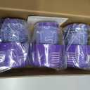 Replacement V10 Filters Compatible with Dyson V10 Cyclone Series,V10 Animal,V10 Absolute,V10 Total Clean,SV12 Crodless Vacuum Cleaners, 3 Filters,1 Cleaner Brush, Replace Part #969082-01
