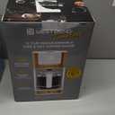 West Bend Timeless 12-Cup Programmable Coffee Maker with Brew Strength Selector for Hot and Iced Coffee, Includes 1-4 Cup Brew Option and Permanent Filter (White/Gold)