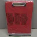 SFLHHDM Clipboard with Storage, Clip Boards 8.5x11, Plastic Clipboards with Pen Holder, Clip Board with Storage Compartments, Nurse Clipboard with Storage for Classroom, Student, Teacher (Red)